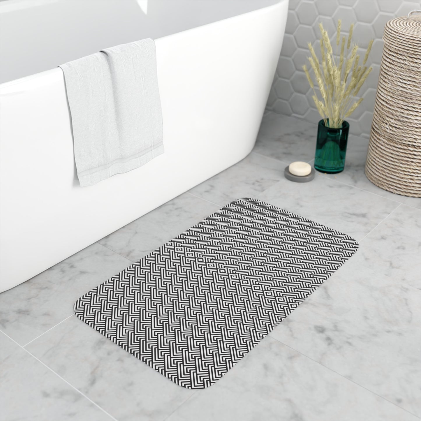 Feeling Wavy Bath Mat