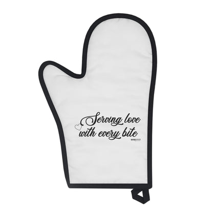 Serving Love Oven Mitt