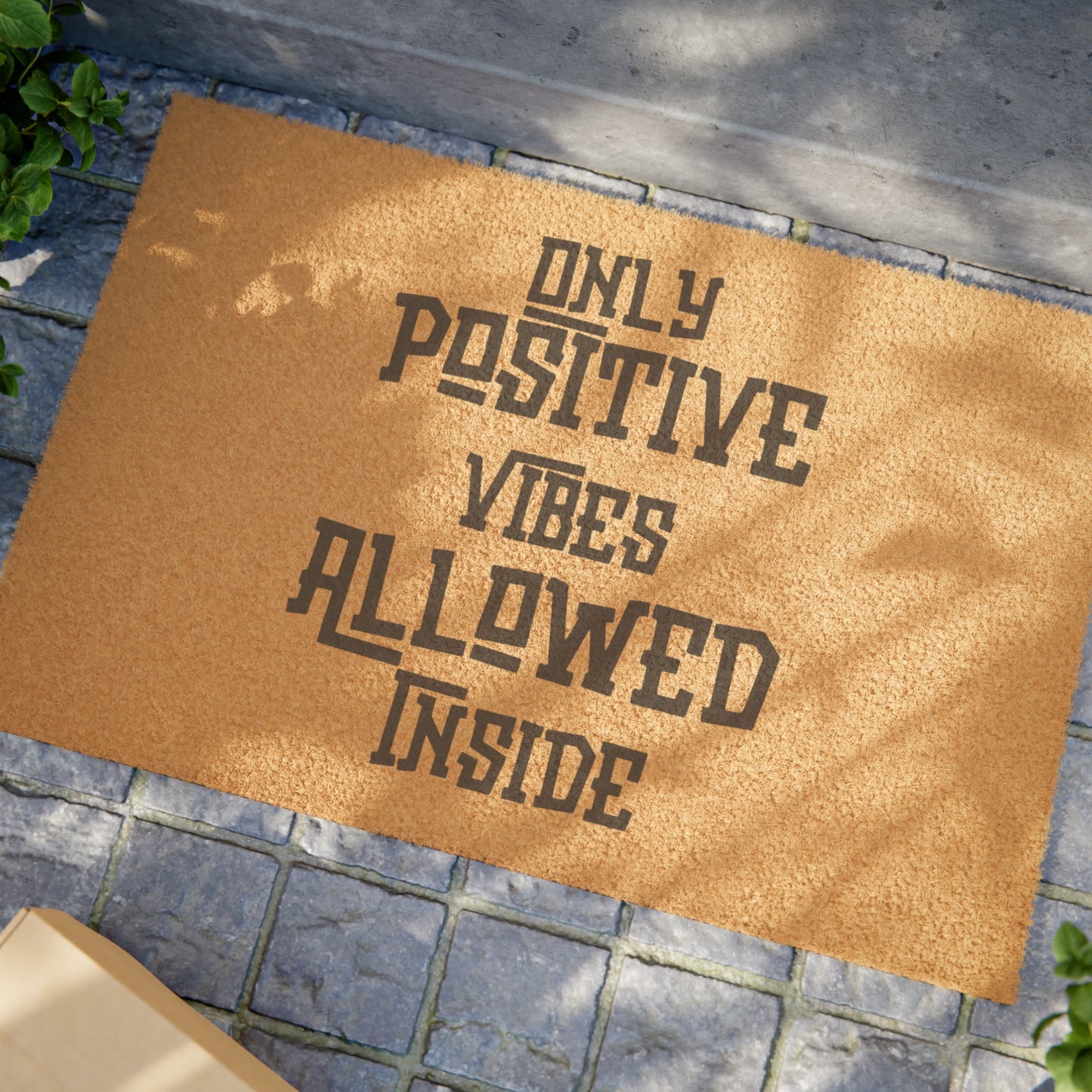 Positive Vibes Door Mat