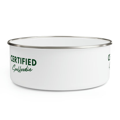 Certified Soul Foodie Enamel Bowl