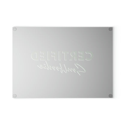 Certified Soulfoodie Glass Cutting Board